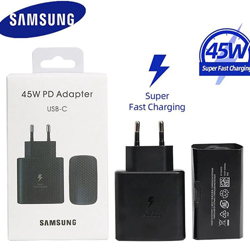 Samsung 45W Mobile Adopter with Cable, Only Adopter, Only cable