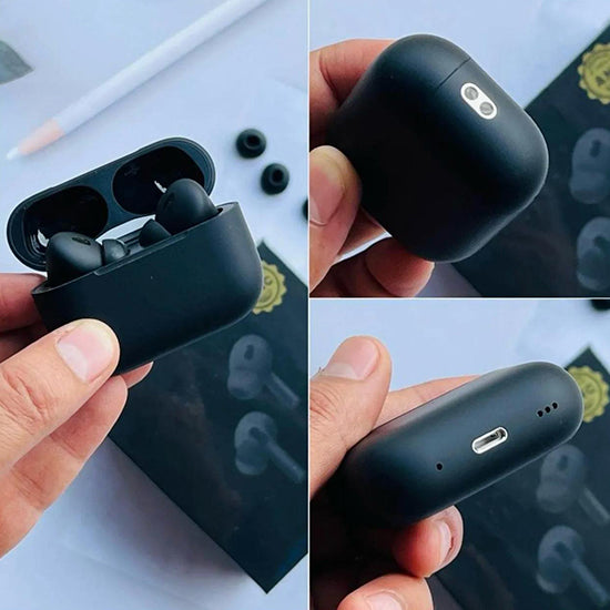 AirPods Pro 2nd Gen USB-C Pods With Case & Lanyard ( white & Black )
