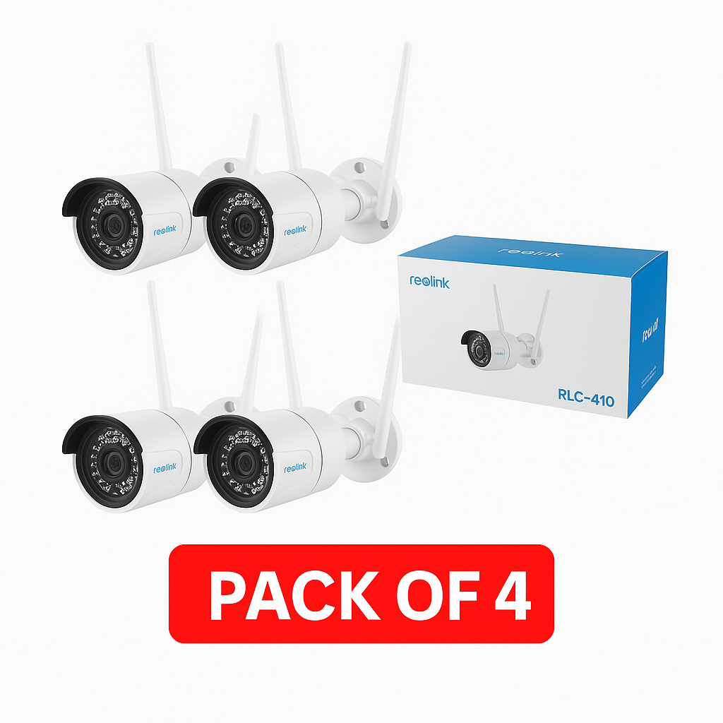 RLC-410W Dual Mode IP Camera – Wireless/Wired | 100ft Night Vision | HD Video
