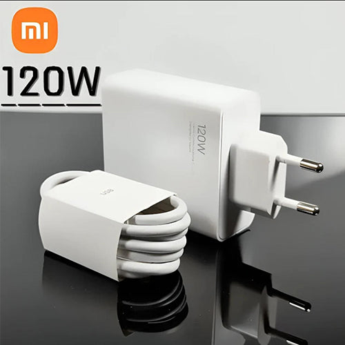 Xiaomi MI 120W Original Fast Charger with Turbo Cable USB to Type C