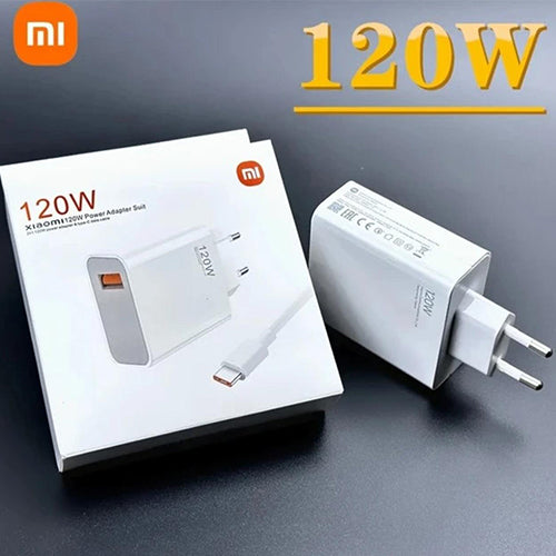 Xiaomi MI 120W Original Fast Charger with Turbo Cable USB to Type C