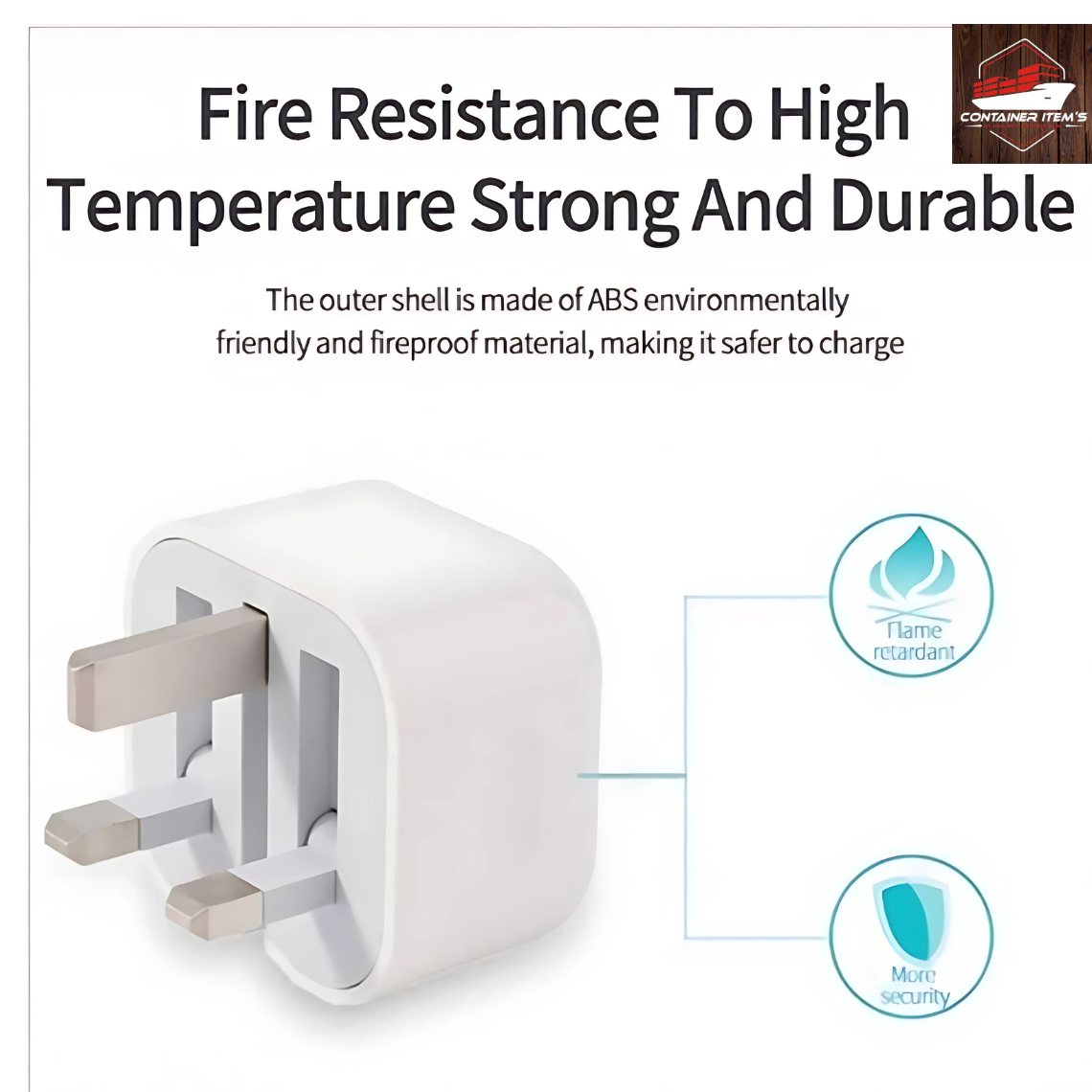 25W iPhone USB-Power Adapter Charger / Sapred Cables