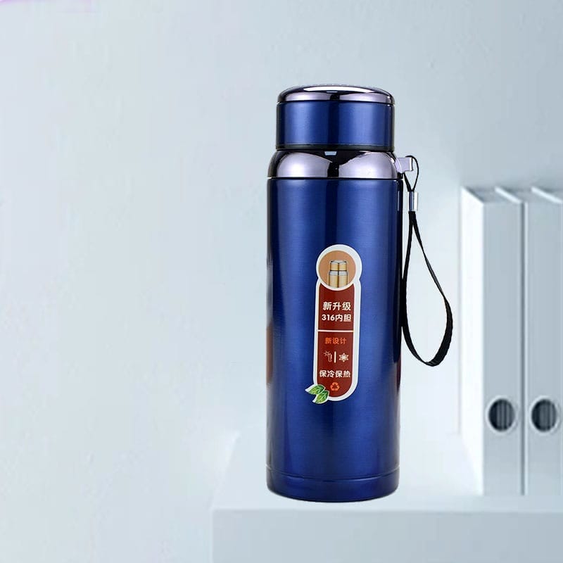Stainless Steel Vacuum Flask 316 Grade 1000ml – Sports Water Bottle 1 litre – Hot and Cold Thermos