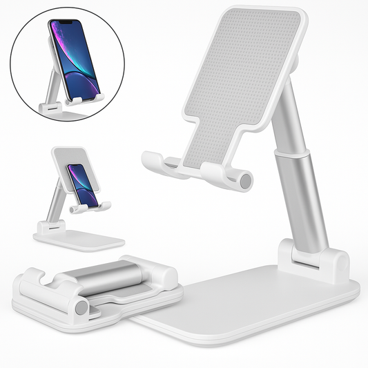 Compact & Adjustable Mobile Stand for All Devices