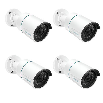 Pack of 4 Reolink Camera RLC-410 5MP PoE Security IP Camera