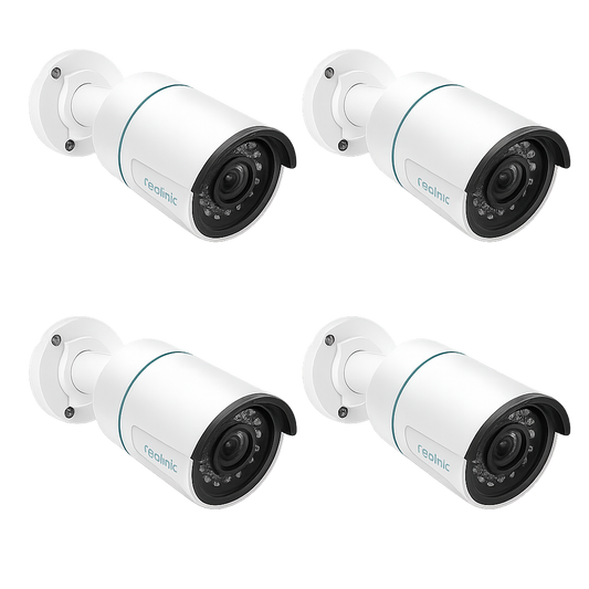 Pack of 4 Reolink Camera RLC-410 5MP PoE Security IP Camera