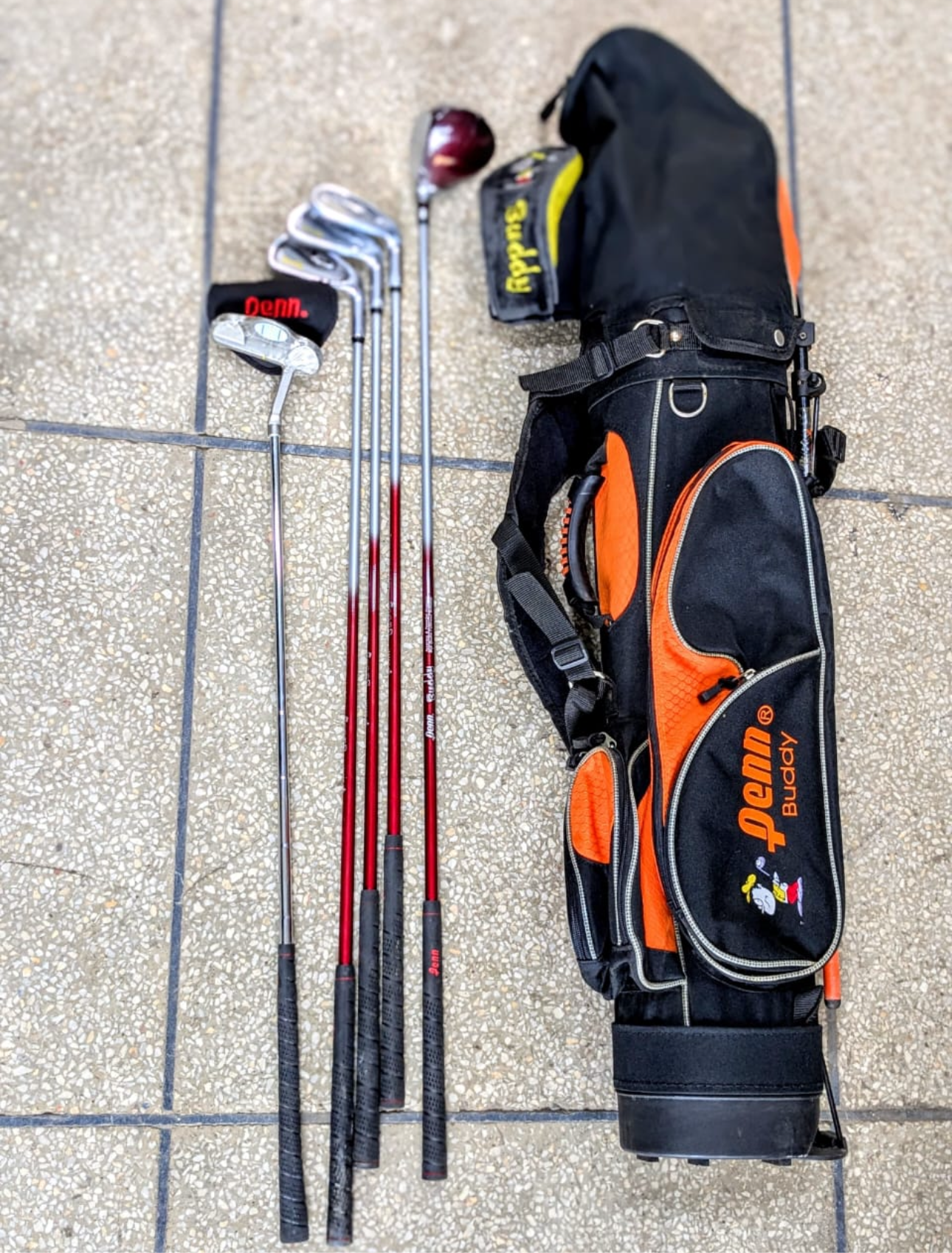 PENN BUDDY GOLF STICK SET 5piece with bag