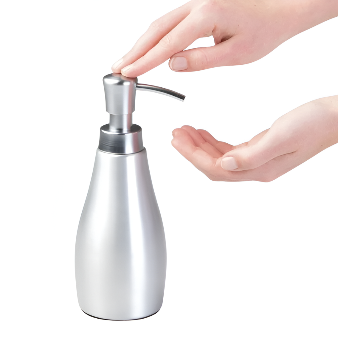 Premium Stainless Steel Soap Dispenser – Rustproof, Refillable & Sleek Design