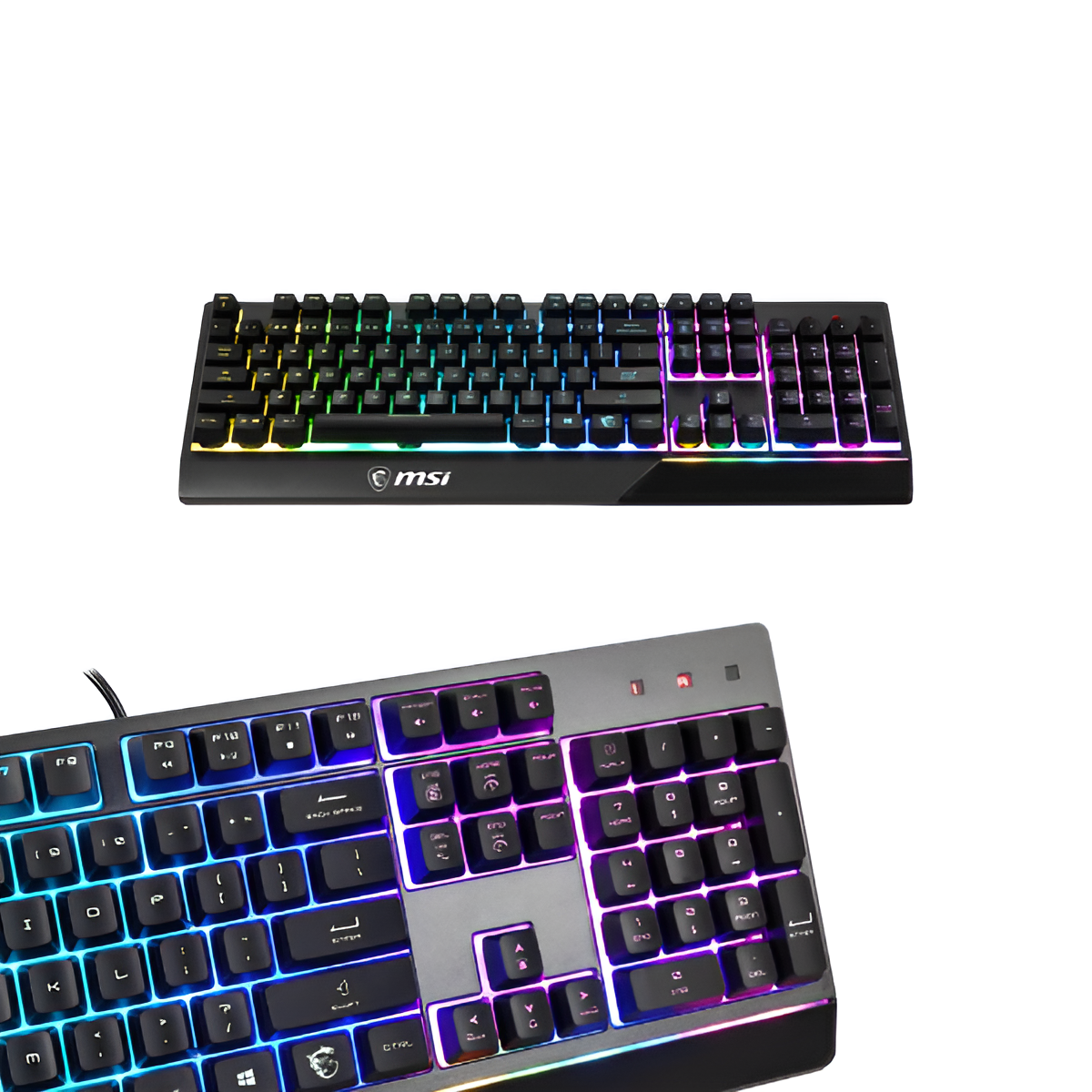 MSI VIGOR GK30 Gaming Keyboard, Plunger Switches RGB