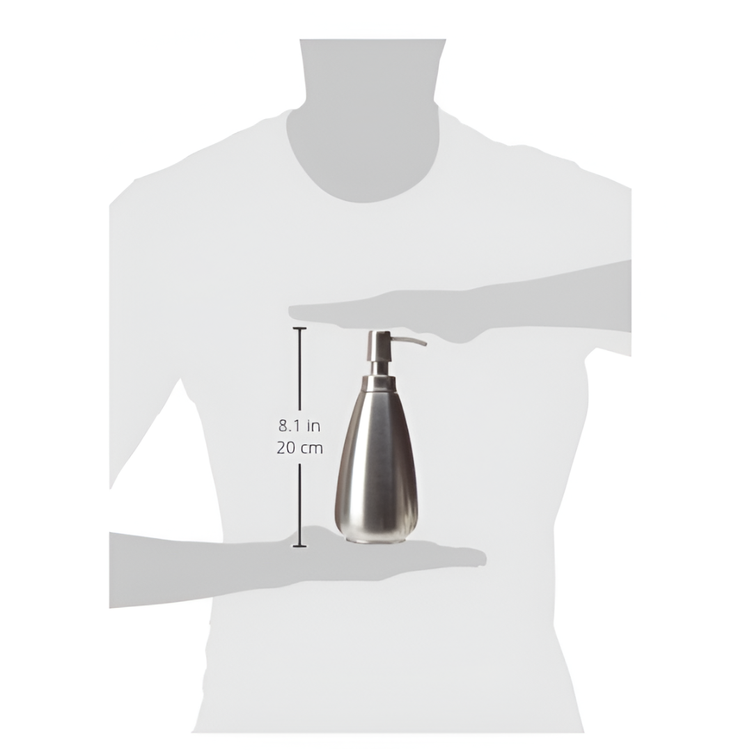 Premium Stainless Steel Soap Dispenser – Rustproof, Refillable & Sleek Design