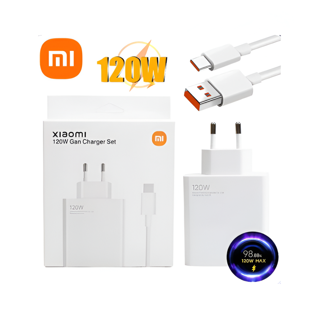 Xiaomi 120W Original Fast Charger – Qualcomm Quick Charge 3.0