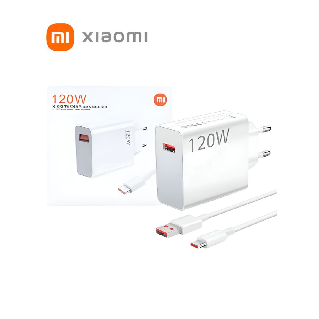 Xiaomi 120W Original Fast Charger – Qualcomm Quick Charge 3.0