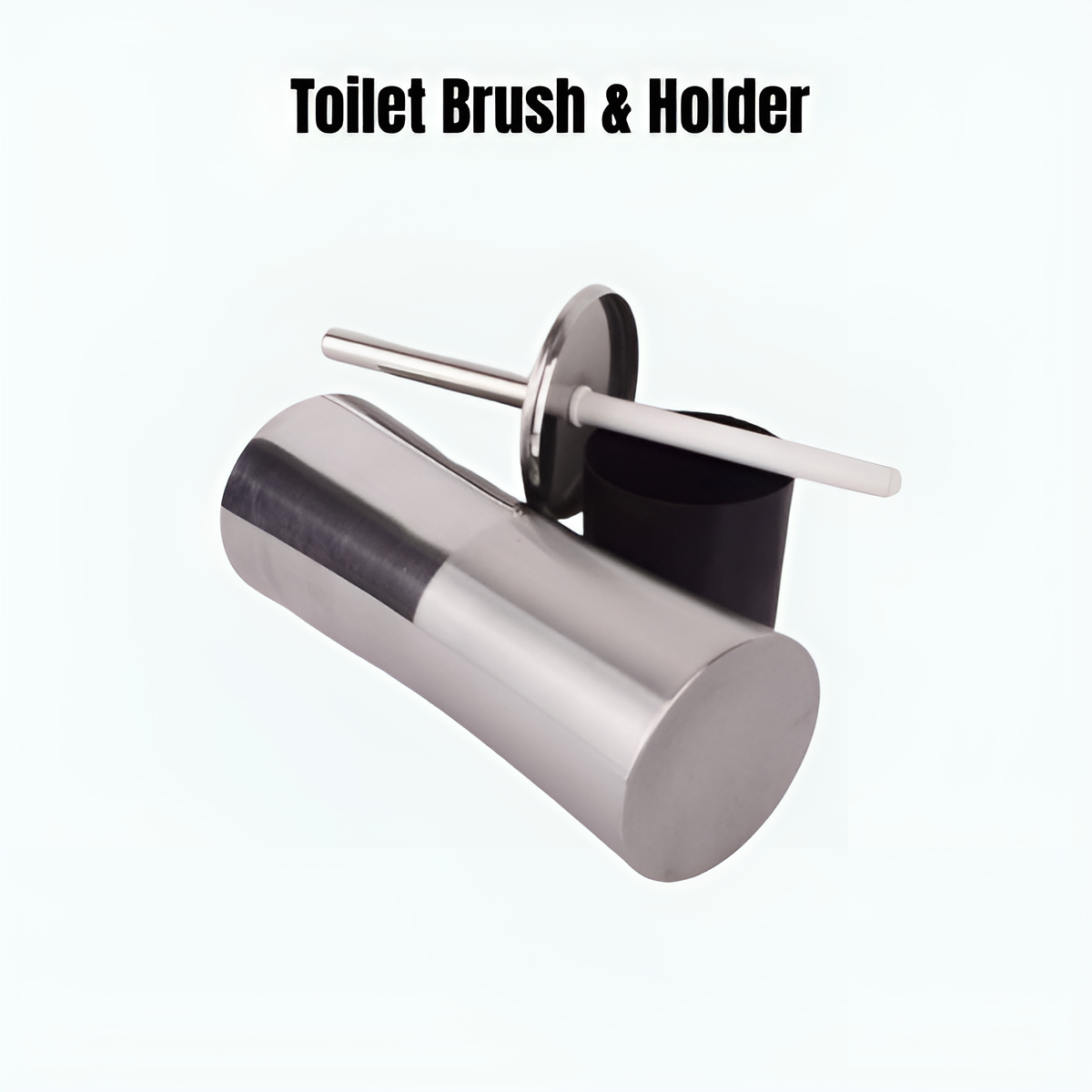 Toilet Cleaning Brush & Holder Set – Anti-Slip, Long Handle