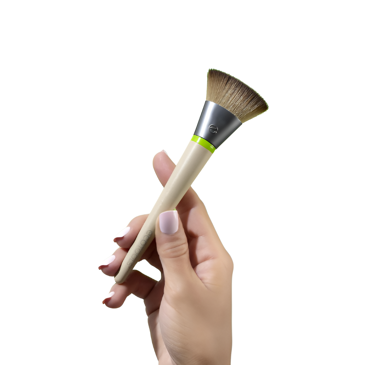 EcoTools 3133 Interchangeables Tapered Powder Head + Handle – Customizable Brush for Precise Powder Application