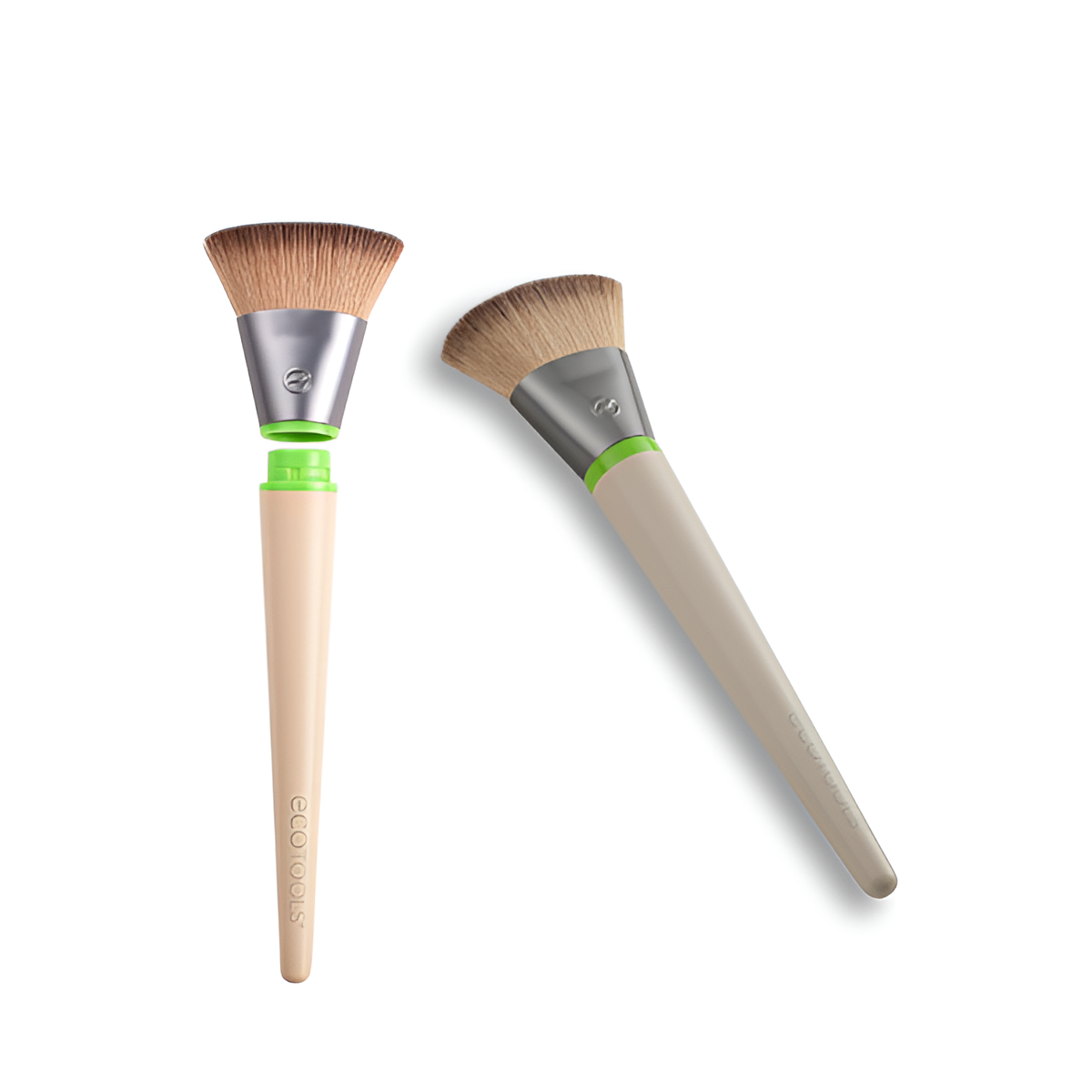 EcoTools 3133 Interchangeables Tapered Powder Head + Handle – Customizable Brush for Precise Powder Application