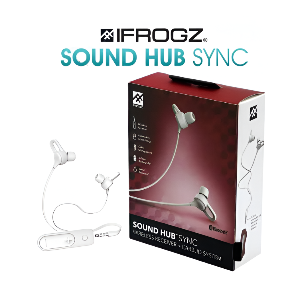 iFrogz Wireless Sound Hub Sync Sport Headphones with Detachable Sports Headband