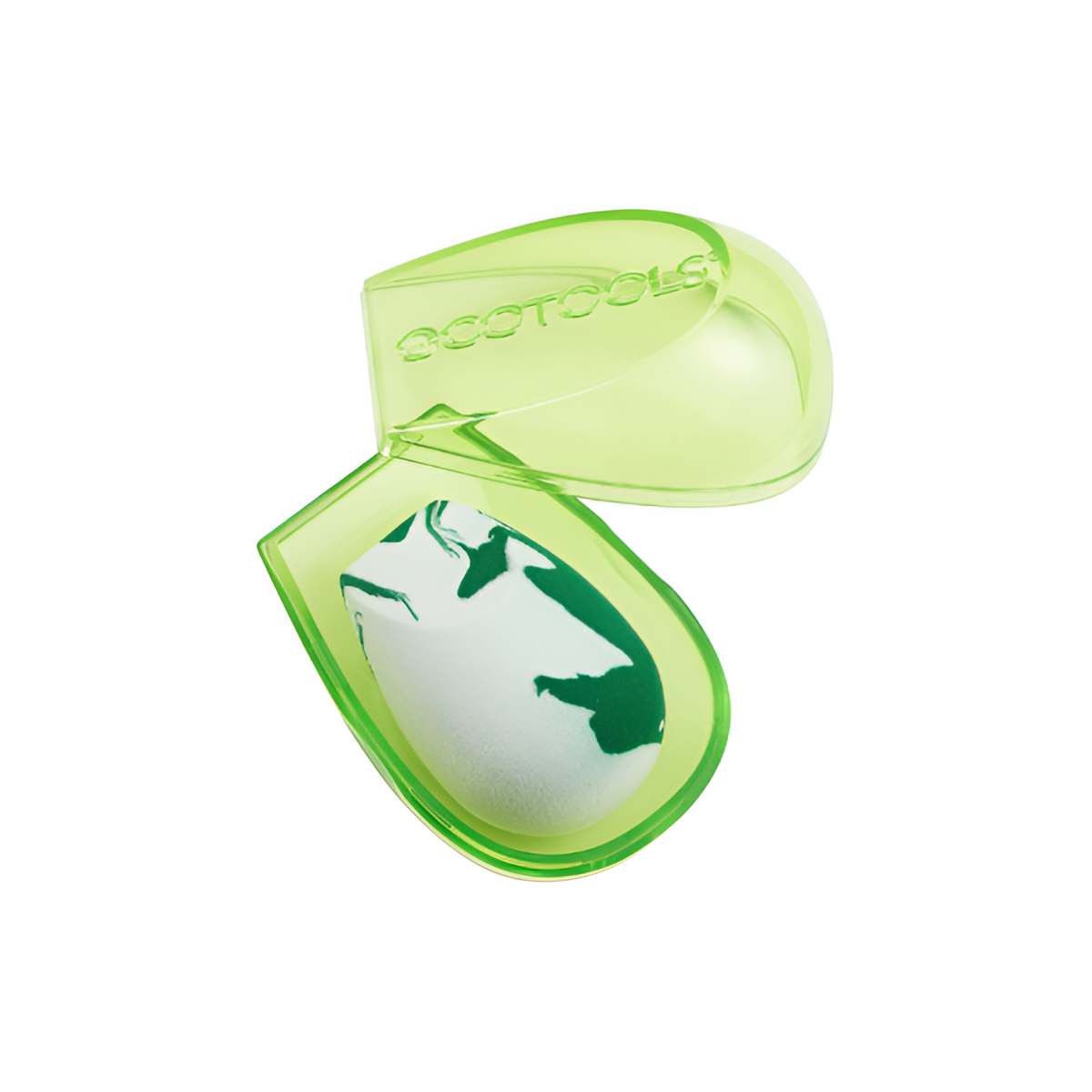 EcoTools 1635 Travel Fresh Perfecting Blender + Case – Plant-Based, Antimicrobial Makeup Sponges for Flawless On-the-Go Application