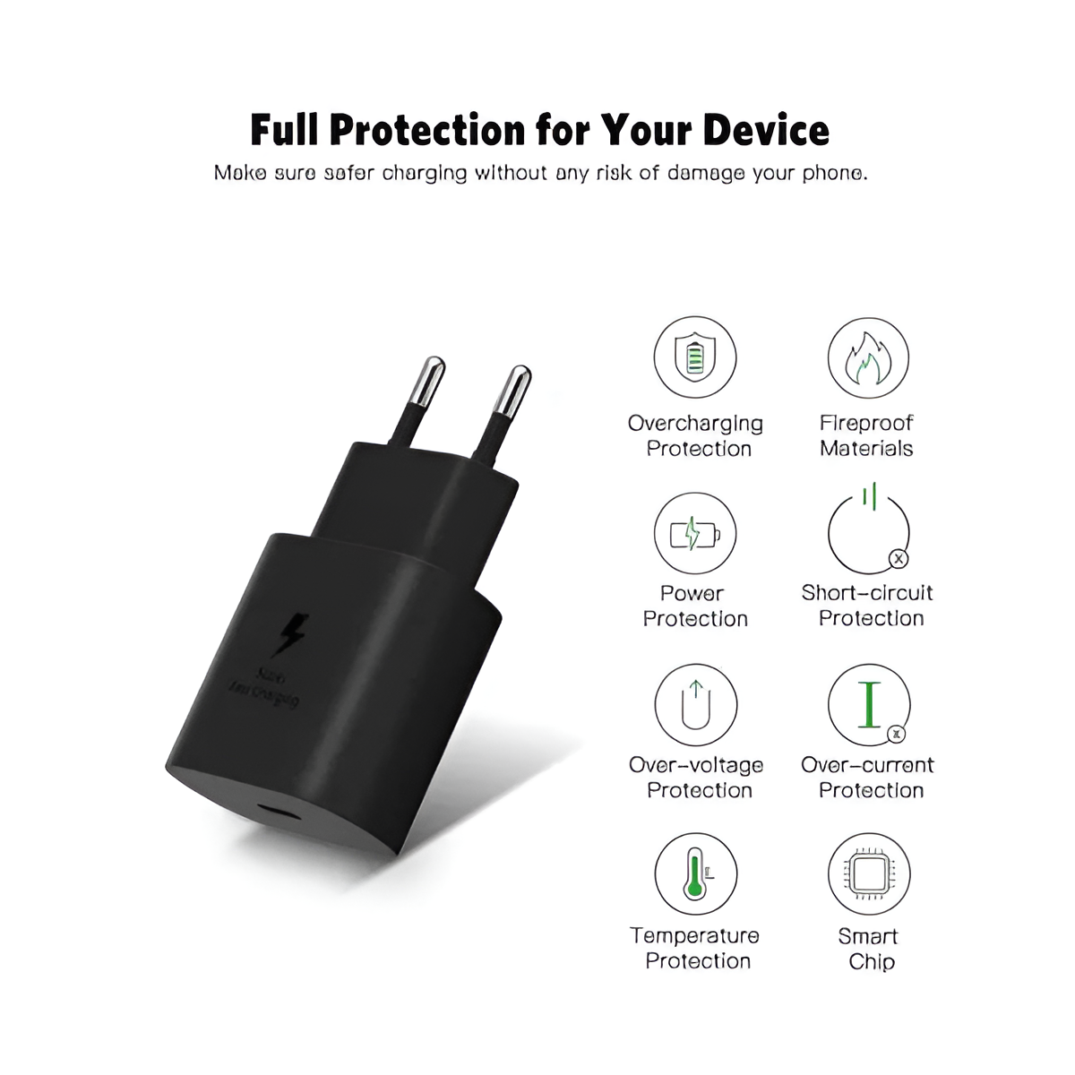 Samsung 25W Super Fast Charging Adapter Available in Pakistan