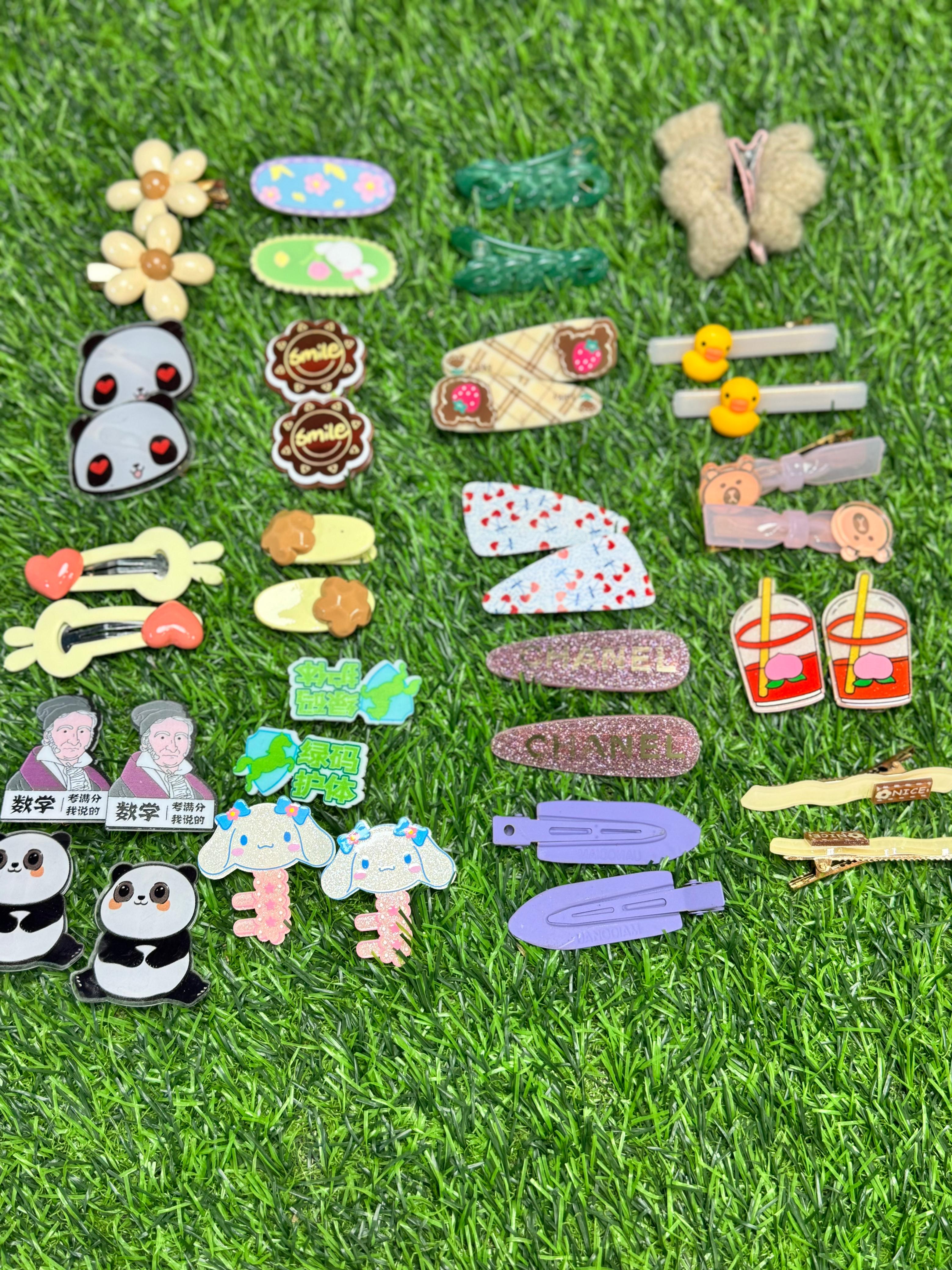 Deal 7 pack of 40 pair 20 Hair Accessories