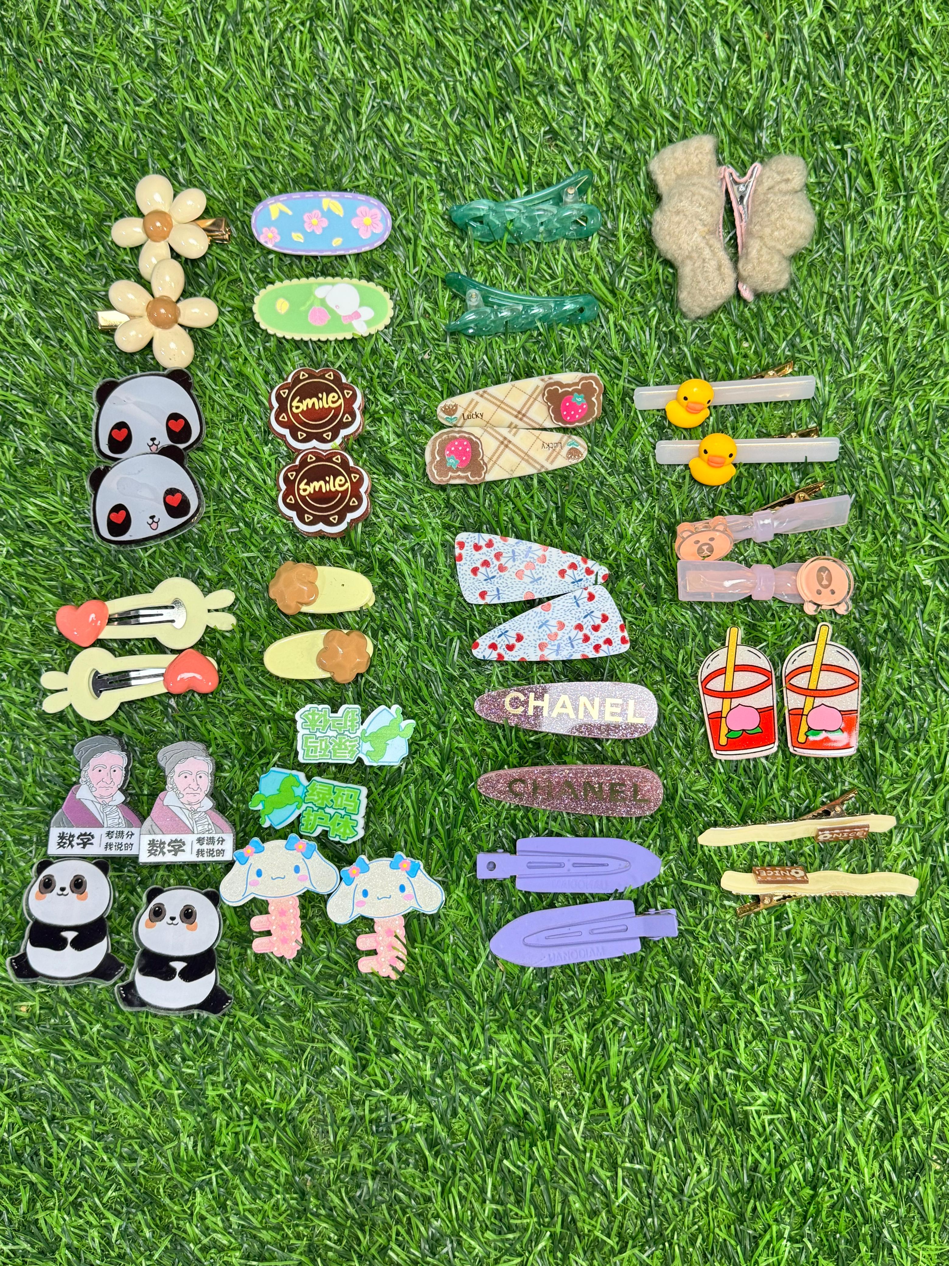 Deal 7 pack of 40 pair 20 Hair Accessories