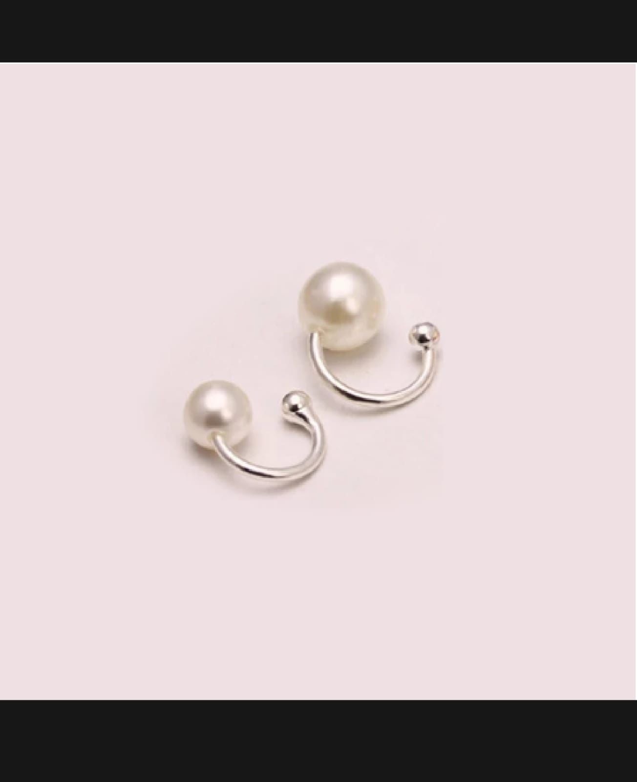 Ear Cuff Clip on Imitation Pearl Earrings Ear Bone  Piercing Ear Cuffs For Women Jewelry No Hole Accessorie Girl Gift