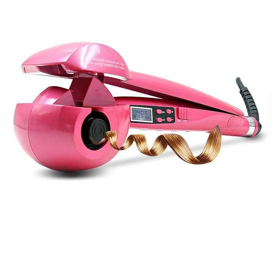 Digital LCD Hair Straightener & Curler with Ion Technology – Quick Heat & Dual Voltage