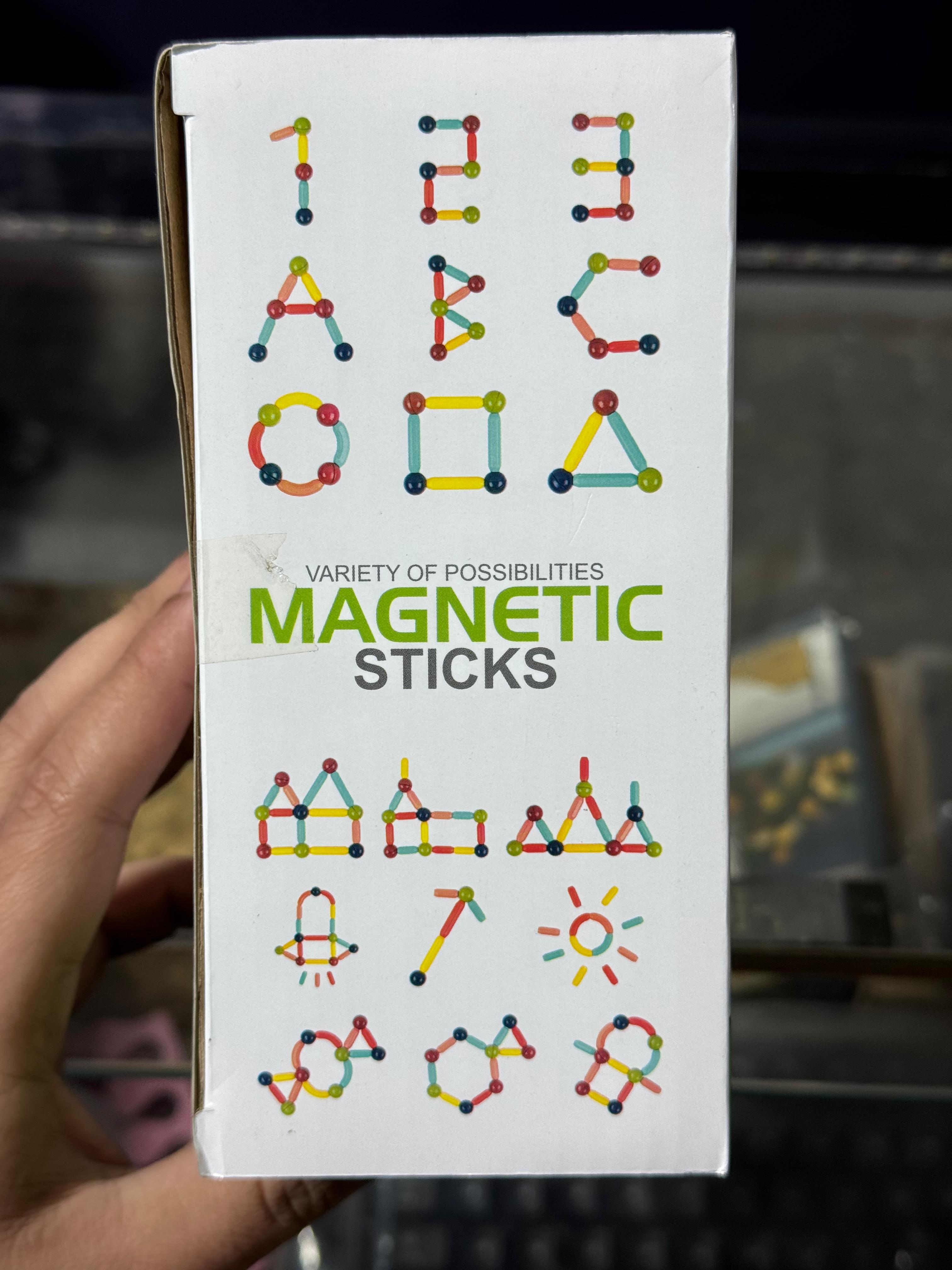 Magnetic Building Sticks