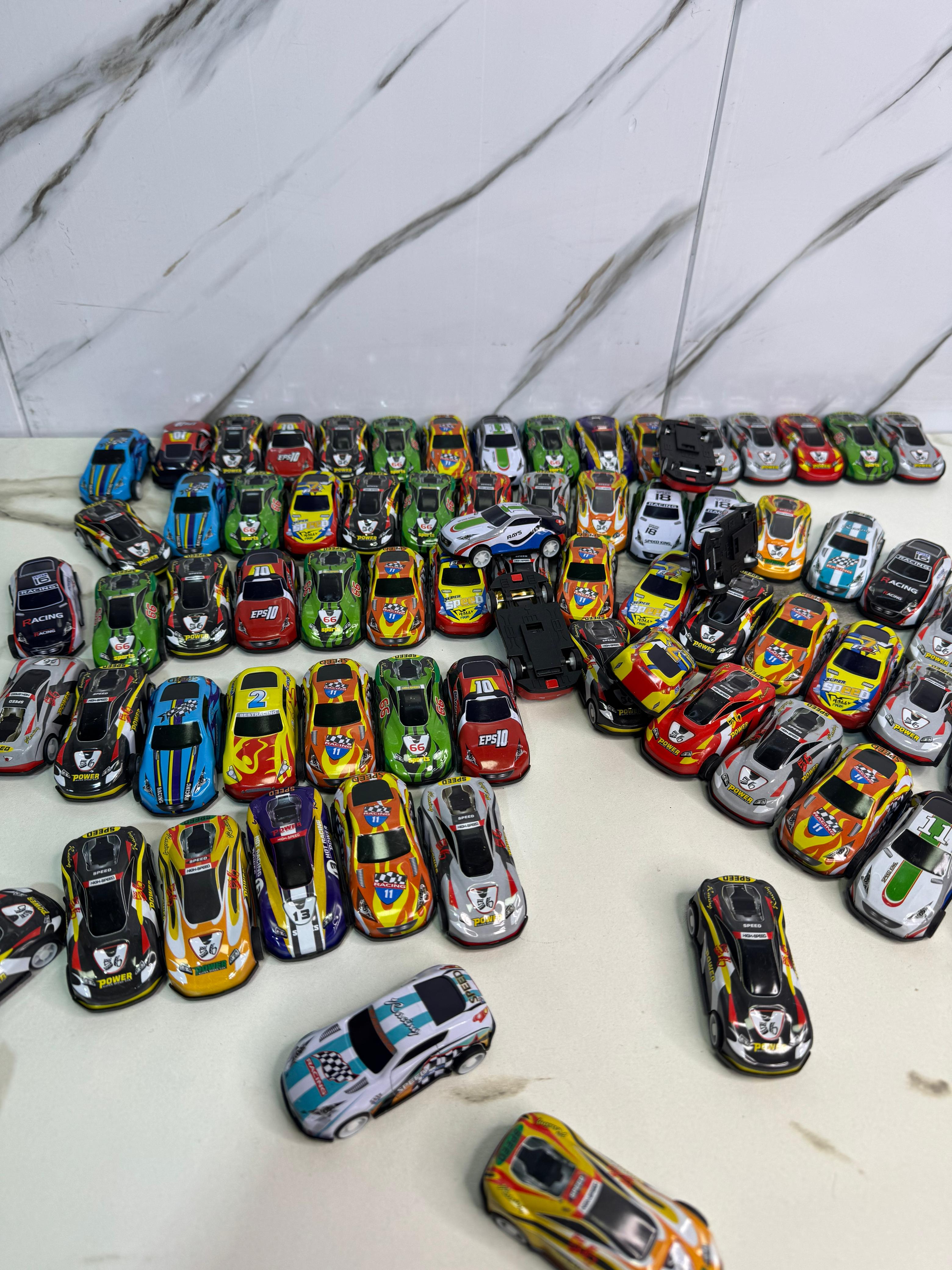 Mini Metal Dinky Racing Car [pack of 10]