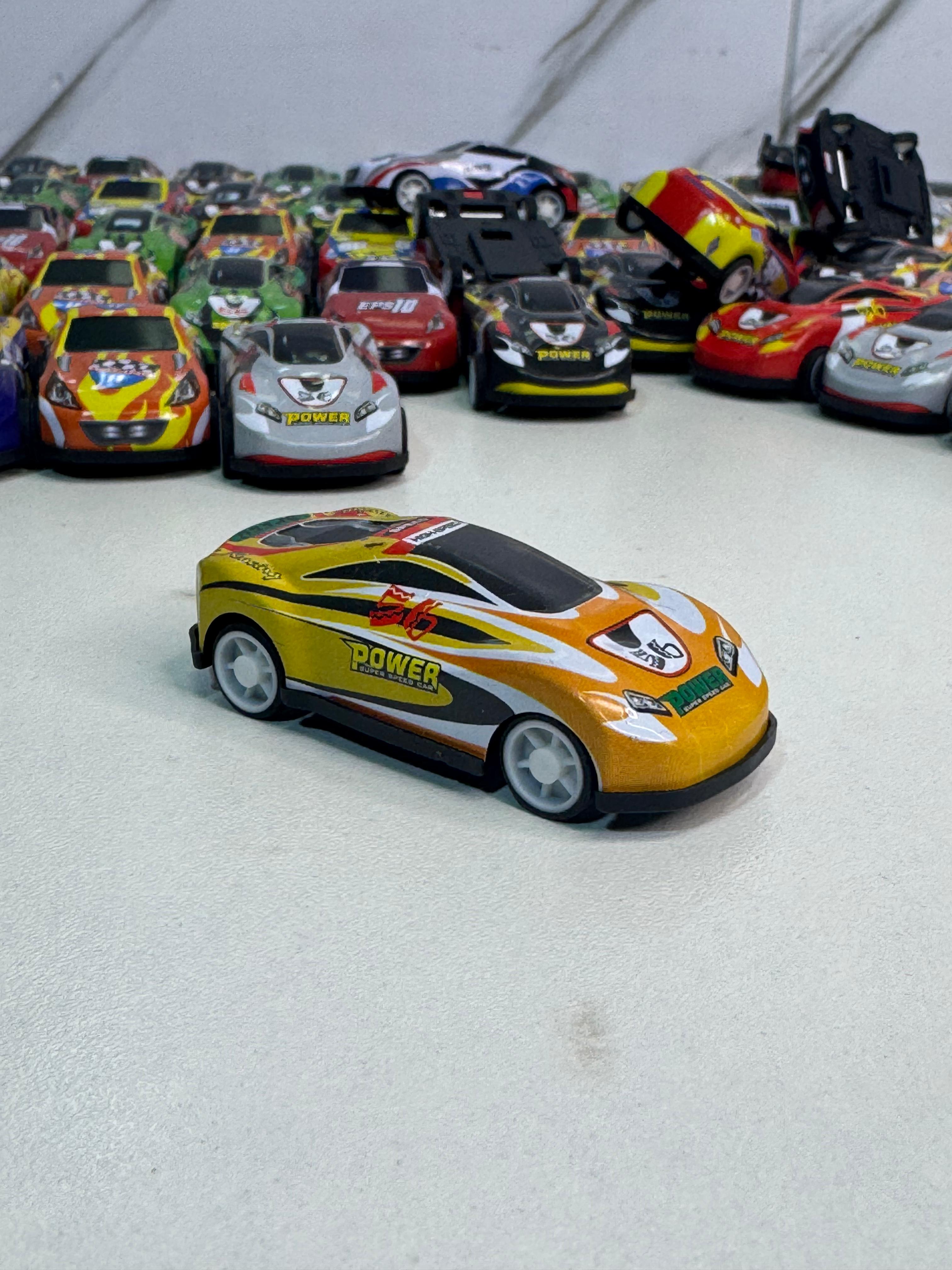 Mini Metal Dinky Racing Car [pack of 10]