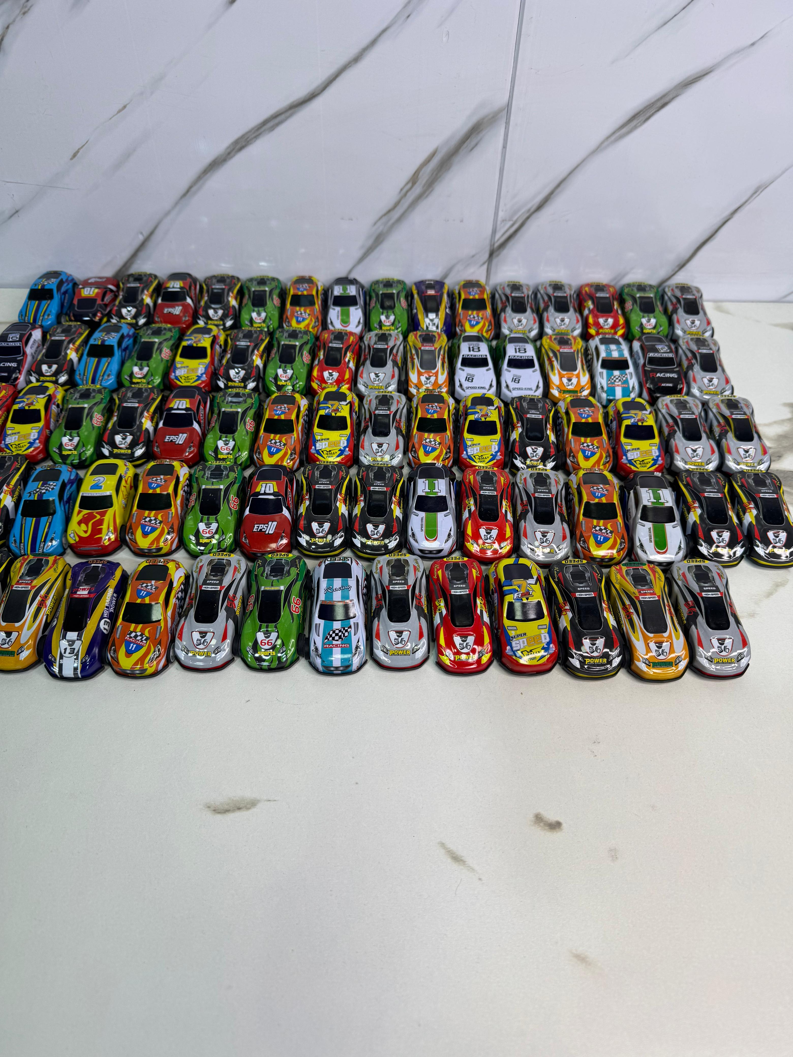 Mini Metal Dinky Racing Car [pack of 10]