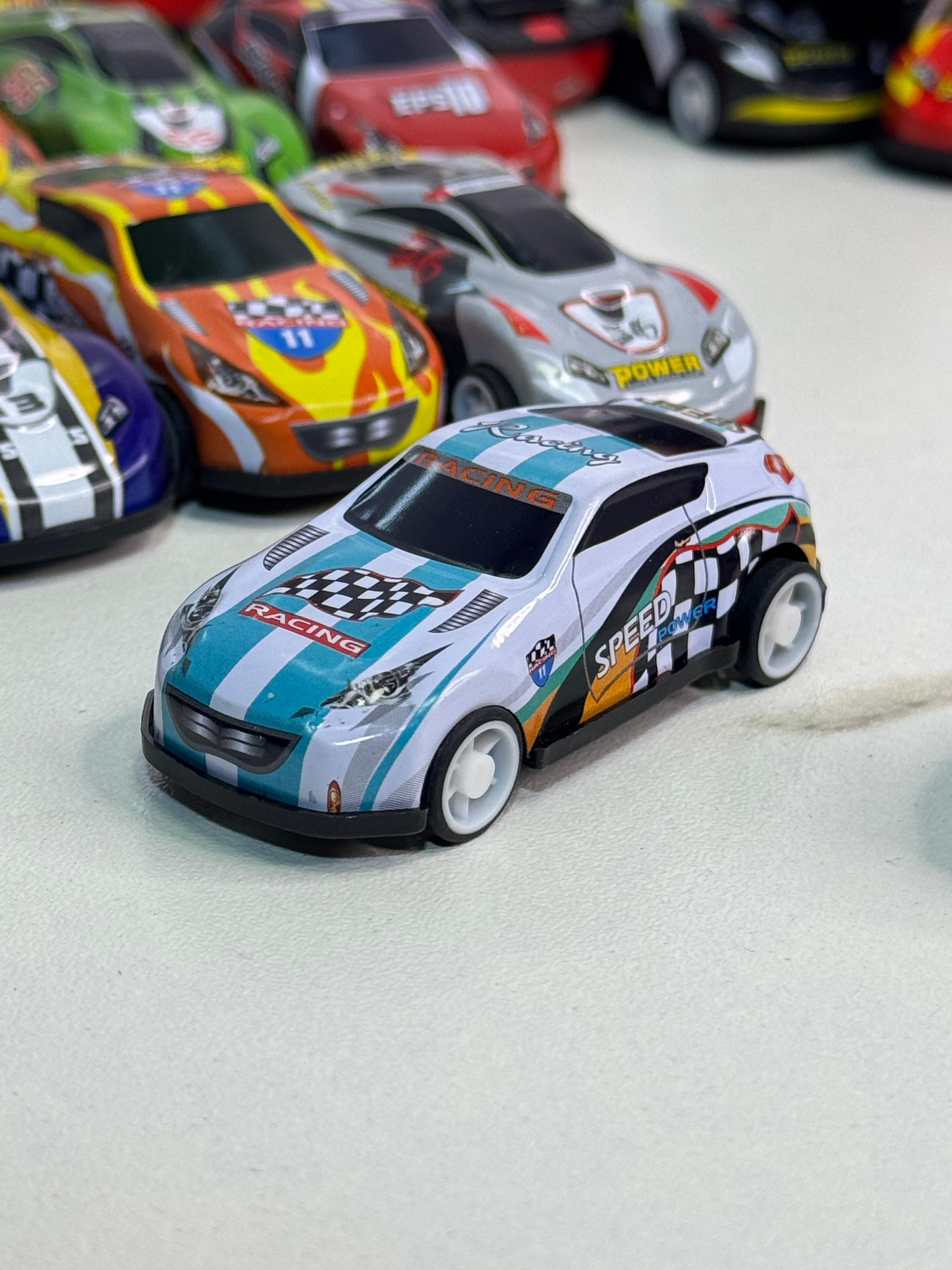 Mini Metal Dinky Racing Car [pack of 10]