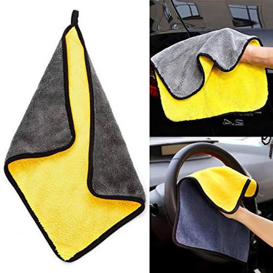 Microfibre Towel (6PCS) Auto Cleaning Auto Soft Cloth Quick Dry Large Soft 30X30CM Car Wash Cloths Home Cleaning Micro Fiber Cloth