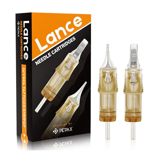 PEPAX LANCE Tattoo Cartridge Needles Sample Box (20pcs)