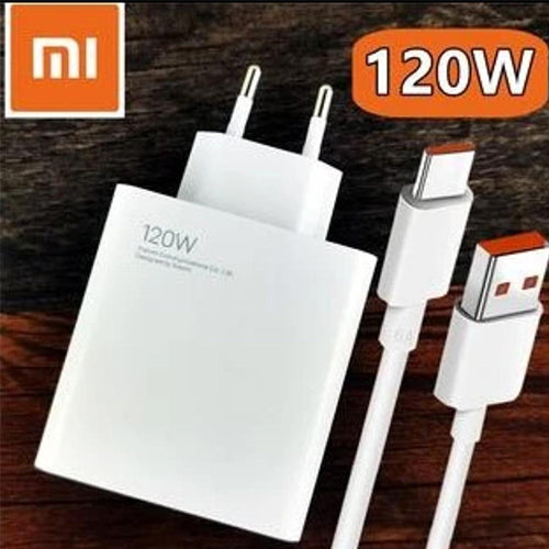 Xiaomi MI 120W Original Fast Charger with Turbo Cable USB to Type C