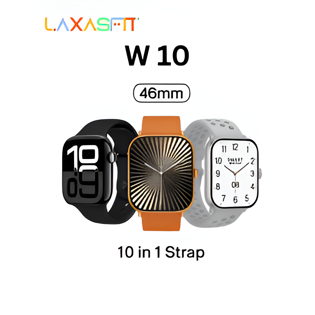 W10 Smartwatch – 10-in-1 Fitness & Lifestyle Watch