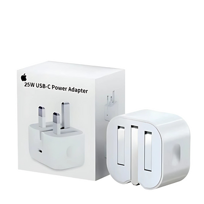 25W iPhone USB-Power Adapter Charger / Sapred Cables