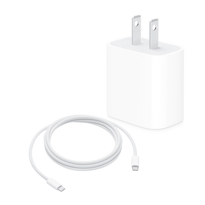 20W iPhone USB-Power Adapter Charger / Sapred Cables