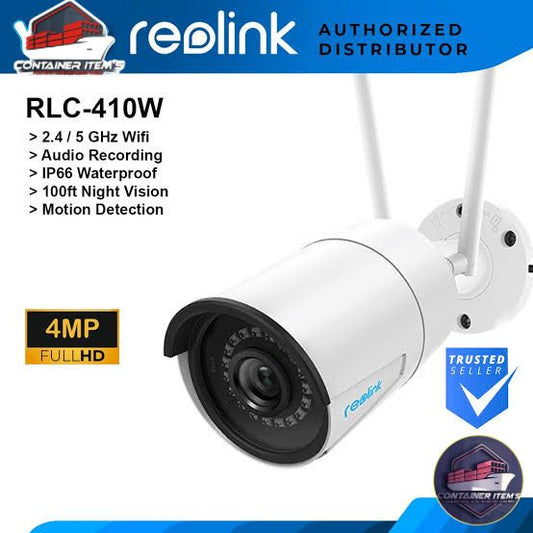 RLC-410W Dual Mode IP Camera – Wireless/Wired | 100ft Night Vision | HD Video