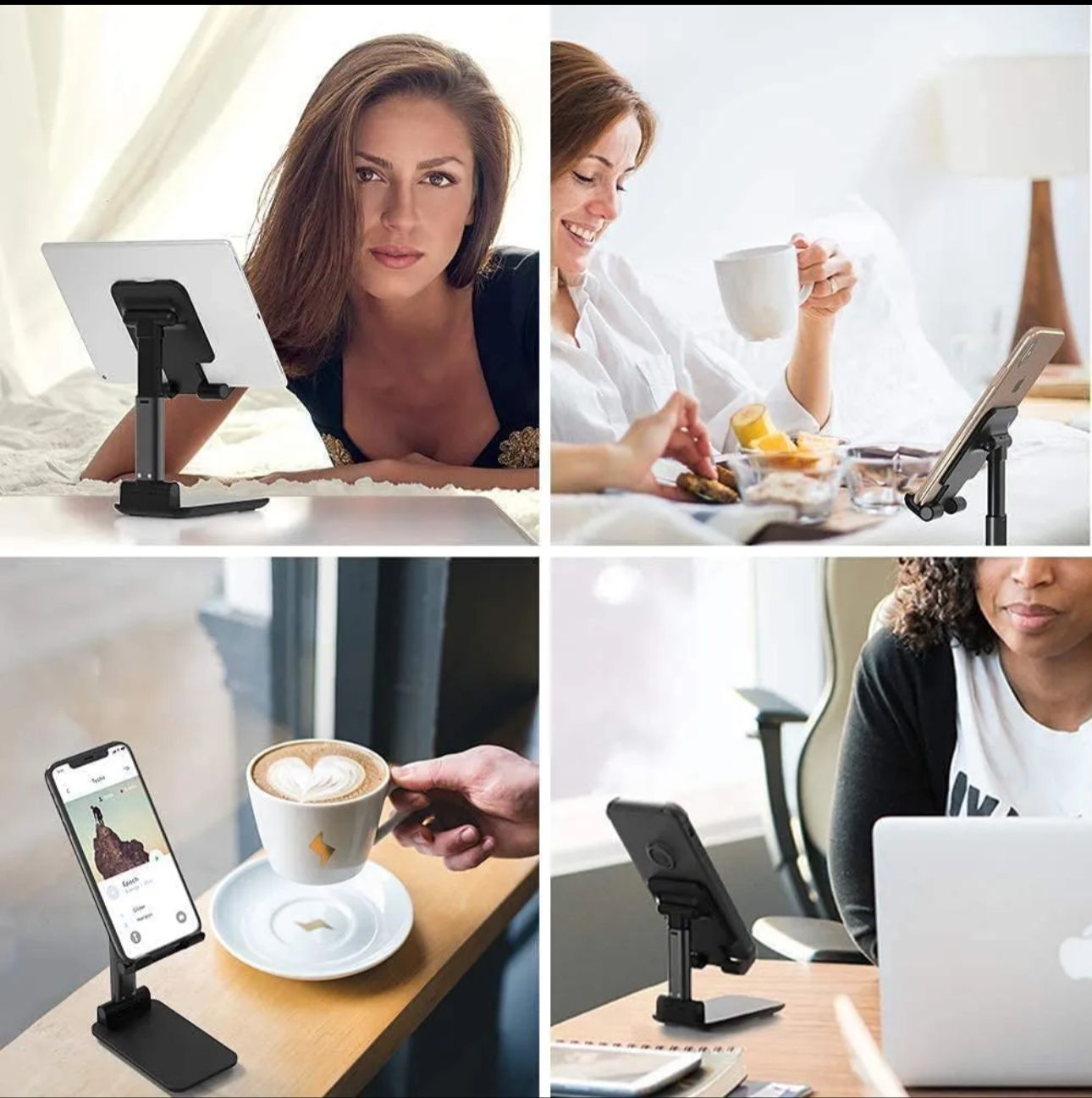 Compact & Adjustable Mobile Stand for All Devices