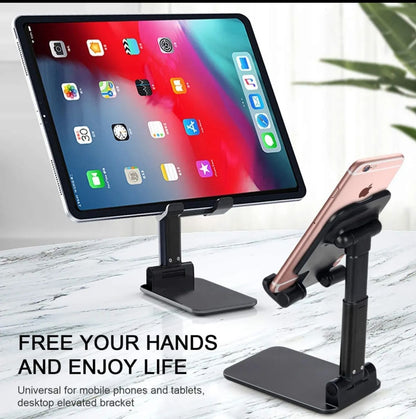 Compact & Adjustable Mobile Stand for All Devices