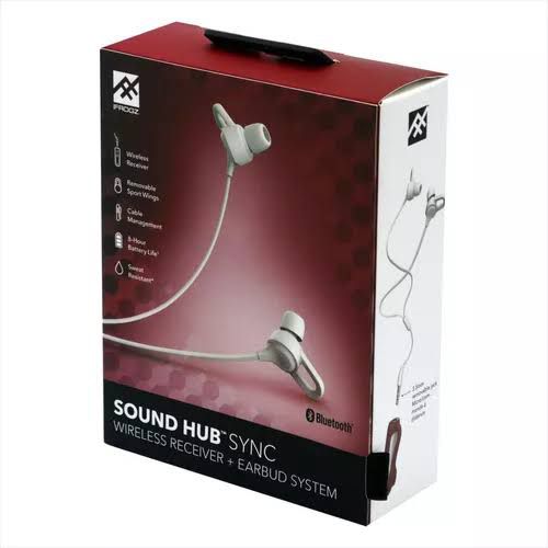 iFrogz Wireless Sound Hub Sync Sport Headphones with Detachable Sports Headband