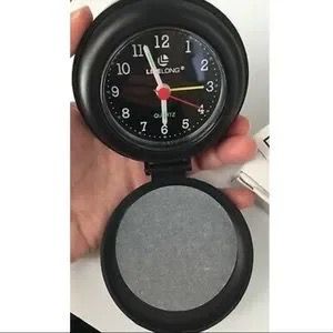Lifelong Vintage Quartz Travel Alarm Clock – Portable & Folding Analog Design