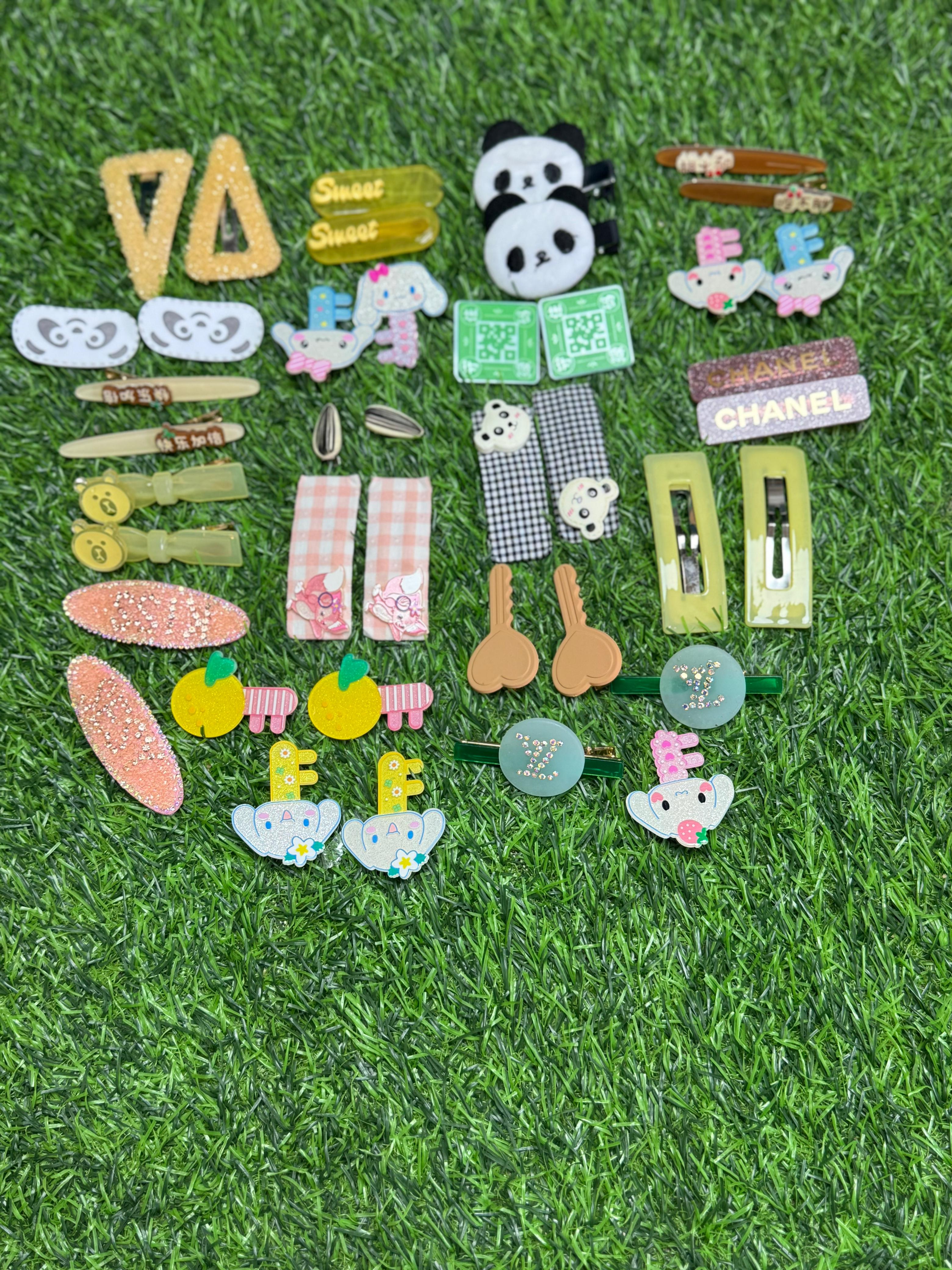 Deal 1 Pack of 40  |  20 Pairs Hair Accessories for Ladies/Kids