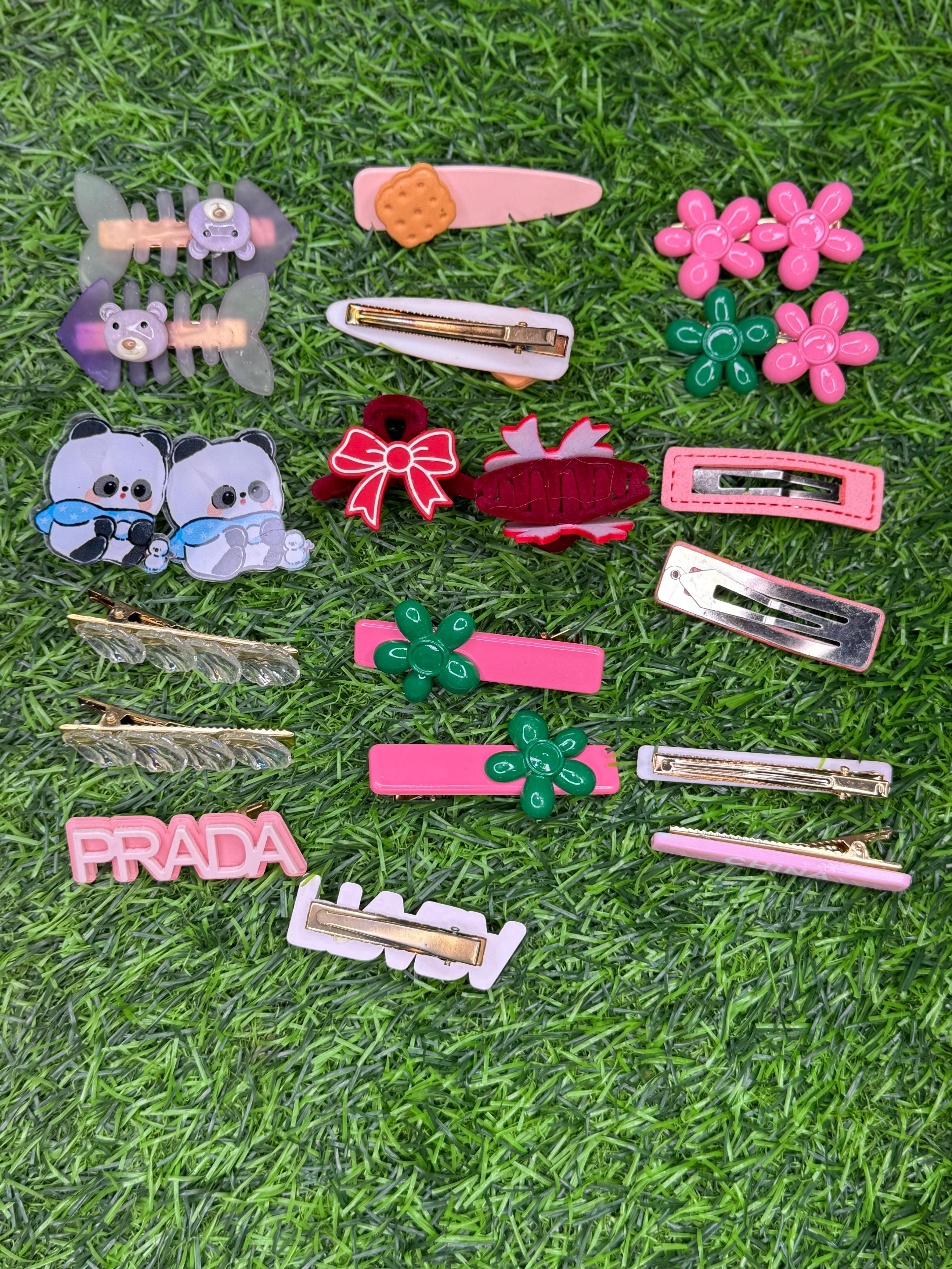 Deal 8 Pack of 40  |  10 Pairs Hair Accessories for Ladies/Kids