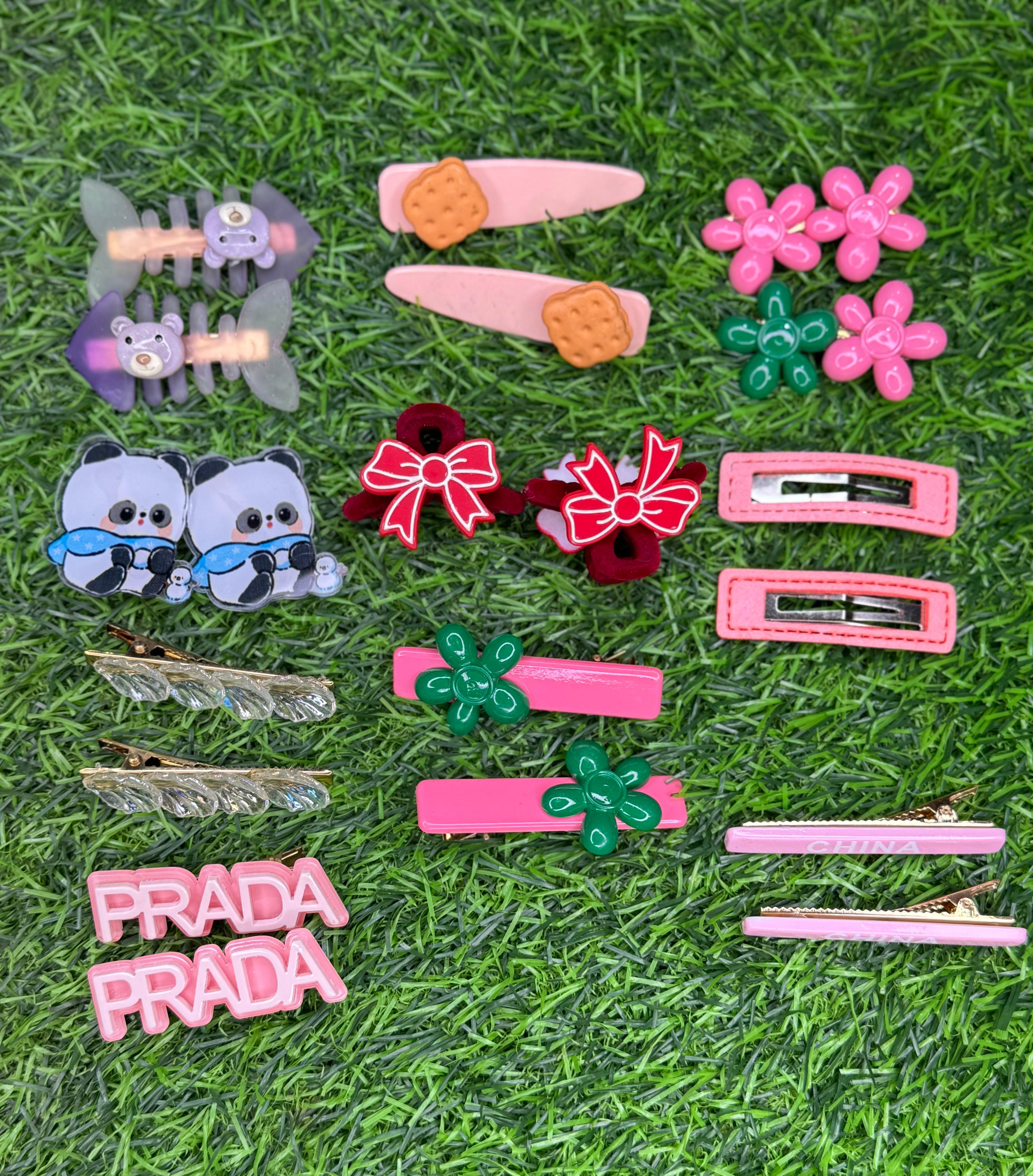 Deal 8 Pack of 40  |  10 Pairs Hair Accessories for Ladies/Kids