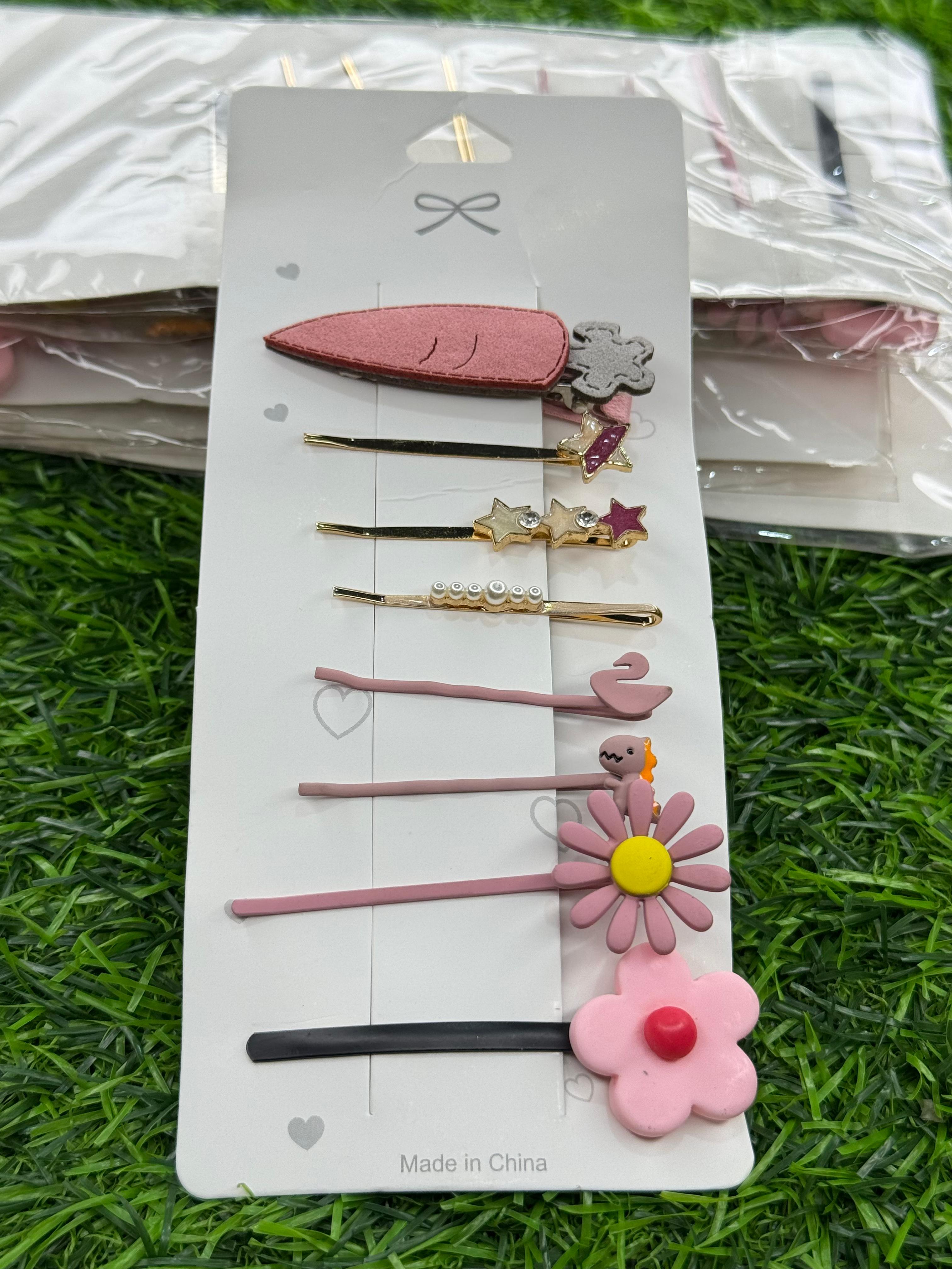 8 pieces hair pin for baby girls, girls fashion accessories, cute hair accessories trendy pins for women’s gifted for girls