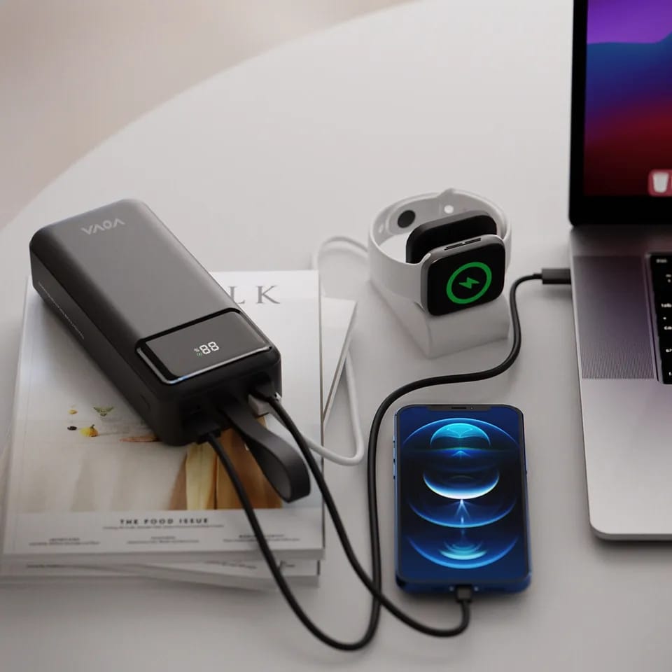 VOVA VA-130 30,000mAh Outdoor Fast Charging Power ,22WATT (condition 10 by 8 ) Without box ,imported