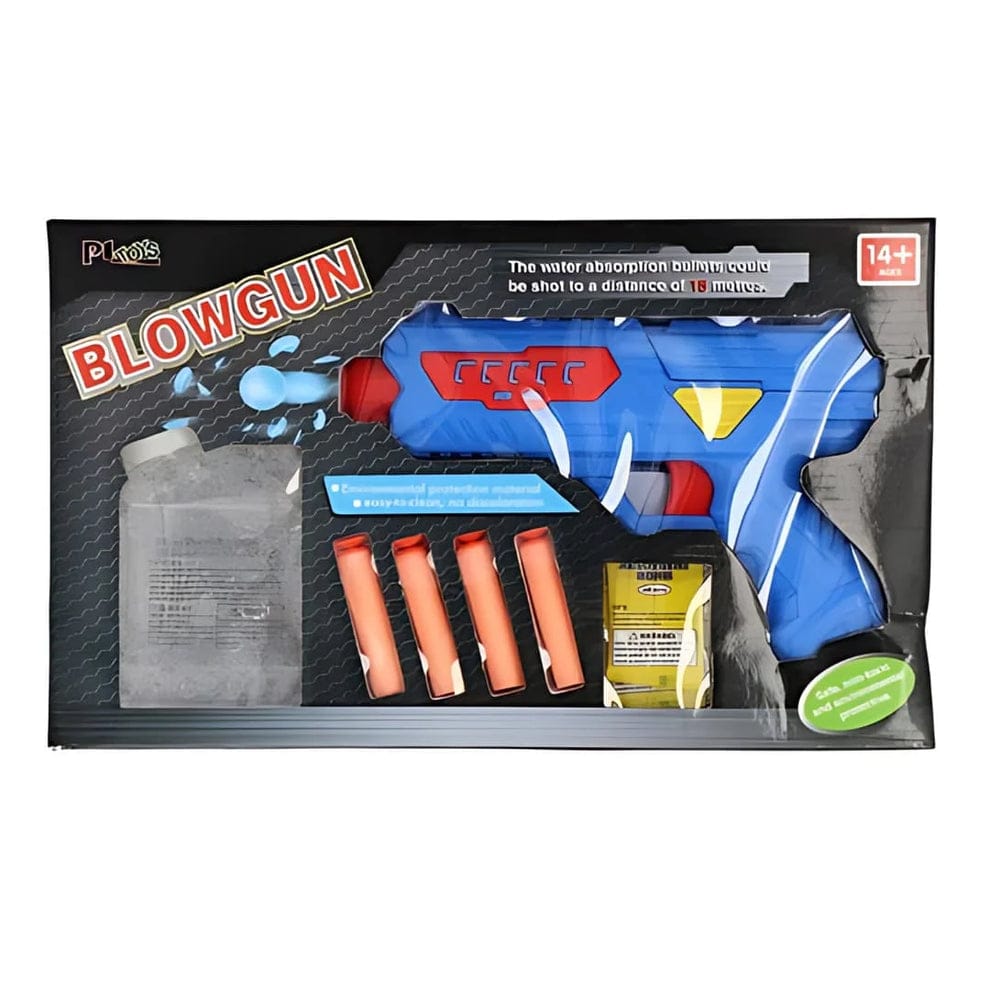 2-in-1 Blaster Toy Gun | Soft Dart & Water Ball Shooter