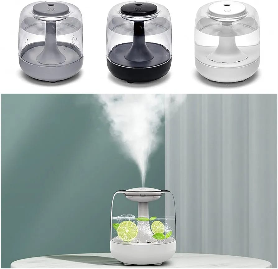 Spray Humidifier with Night Light,Home USB Mute Aroma Diffuser,Large Fog Volume Essential Oil Diffuser