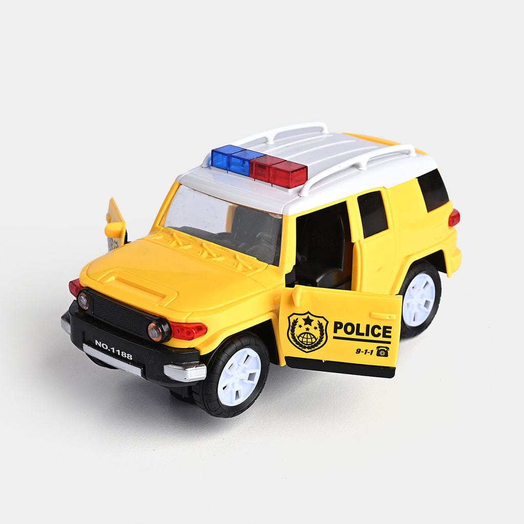 POLICE STUNT CAR WITH LIGHT & MUSIC FOR KIDS